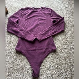 Abercrombie & Fitch purple bodysuit